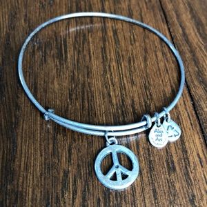 Alex and Ani Jewelry - Alex and Ani peace bangle Alex and Ani Jewelry - Alex and Ani peace bangle